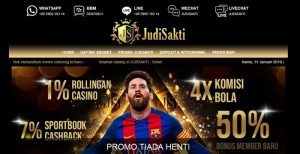 JudiSakti – Bonus Deposit 50% Sportbook Member Baru