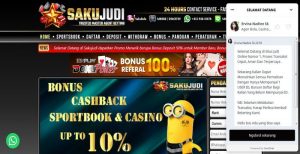 SAKUJUDI – Bonus Deposit 50% Sportsbook Member Baru