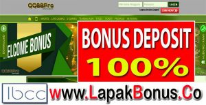 QQ88Pro – Bonus Deposit 100% Sportsbook Buat Member Baru