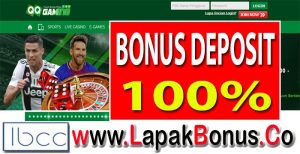 QQGAMING – Bonus Deposit 100% Sportsbook Buat Member Baru