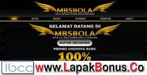 MBSBOLA – Bonus Deposit 100% Sportsbook Buat Member Baru
