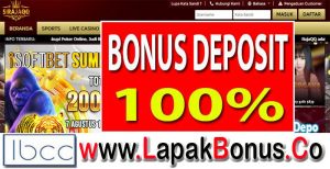 SIRAJAQQ – Bonus Deposit 100% Sportsbook Buat Member Baru