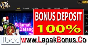 8Liga – Bonus Deposit 100% Live Casino Buat Member Baru