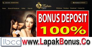 Kaisar303 – Bonus Deposit 100% Sportsbook Buat Member Baru