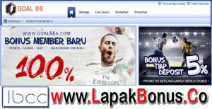 GOAL88 – Bonus Deposit 100% Live Kasino Buat Member Baru