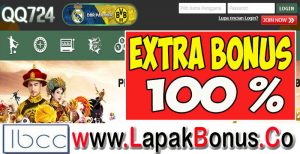 QQ724 – Extra Bonus Deposit 100% Sportsbook Buat Member Baru