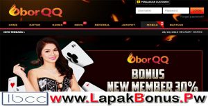 OBORQQ – Bonus Deposit 30% Buat Member Baru