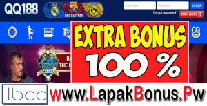 QQ188 – Extra Bonus Deposit 100% Live Casino Buat Member Baru