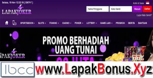 LAPAKJOKER – Situs Judi SPORTSBOOK Terpercaya EXTRA BONUS DEPOSIT 100% BUAT MEMBER BARU