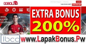 QQBOLA21 – Extra Bonus Deposit 200% Sportsbook Buat Member Baru