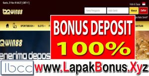 QQWIN88 – Bonus Deposit 100% Sportsbook Buat Member Baru