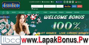 Esiabet – Bonus Deposit 100% Live Casino Buat Member Baru