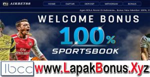 AirBet88 – Bonus New Member 100% SPORTSBOOK