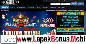 QQARENA88 – BONUS DEPOSIT 100% SPORTSBOOK MEMBER BARU