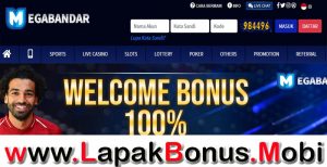 MEGABANDAR – WELCOME BONUS DEPOSIT 100% SPORTSBOOK