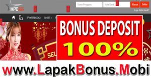 MPO555 – WELCOME BONUS DEPOSIT 100% SPORTSBOOK MEMBER BARU