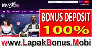 MPOGOAL – BONUS DEPOSIT PERDANA 100% SPORTSBOOK MEMBER BARU