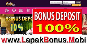 ONESTEPWIN – WELCOME BONUS DEPOSIT 100% SLOT GAMES NEW MEMBER