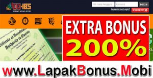 QQIBS – EXTRA BONUS DEPOSIT 200% LIVE CASINO MEMBER BARU