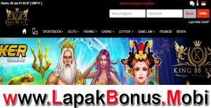 KING88BET – BONUS DEPOSIT LIVE CASINO 100% MEMBER BARU