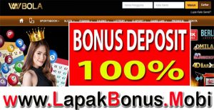 WWBOLA – WELCOME BONUS DEPOSIT 100% SPORTSBOOK MEMBER BARU