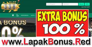 338SLOT – EXTRA BONUS DEPOSIT SPORTSBOOK 100% MEMBER BARU