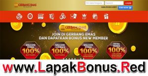 GERBANGEMAS – WELCOME BONUS DEPOSIT 100% SLOT GAMES MEMBER BARU