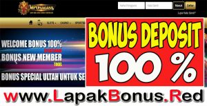 MPONAGA88 – WELCOME BONUS DEPOSIT 100% SPORTSBOOK MEMBER BARU