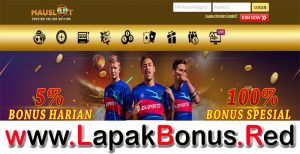 MAUSLOT – WELCOME BONUS DEPOSIT 100% SPORTSBOOK MEMBER BARU
