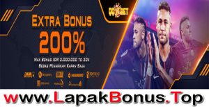 QQ77BET – EXTRA BONUS DEPOSIT 200% SPORTSBOOK MEMBER BARU