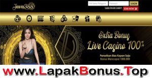 JAVA388 – EXTRA BONUS DEPOSIT 100% SPORTSBOOK MEMBER BARU