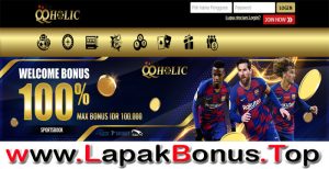 QQHOLIC – WELCOME BONUS DEPOSIT 100% SPORTSBOOK MEMBER BARU