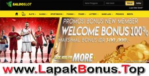 SALDOSLOT – WELCOME BONUS DEPOSIT 100% SPORTSBOOK MEMBER BARU