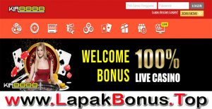 KIA8888 – WELCOME BONUS DEPOSIT 100% LIVE CASINO MEMBER BARU