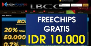 MEGAPOKER99 – FREECHIPS GRATIS RP 10.000 TANPA DEPOSIT