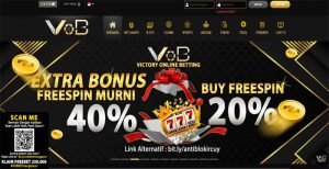 VOBBET – PROMO BONUS FREESPIN 40% DAN BUY FREESPIN 20% (PRAGMATIC)