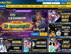 MAINJUDI – BONUS SLOT 100% NEW MEMBER CLAIM LANGSUNG DIDEPAN