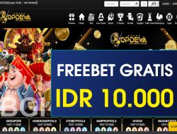 OPDEWA – FREEBET GRATIS TERBARU TANPA DEPOSIT RP 10.000