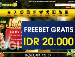 PASUKAN88 – FREEBET GRATIS TERBARU TANPA DEPOSIT RP 20.000