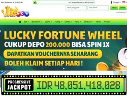LODE777 – VOUCHER FORTUNE WHEEL GRATIS
