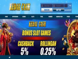 KEDAICASH – BONUS NEW MEMBER 20%