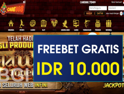 CABE888 – FREEBET GRATIS TERBARU TANPA DEPOSIT RP 10.000