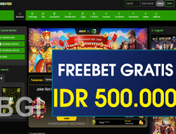 MACAUSLOT555 – FREEBET GRATIS TERBARU TANPA DEPOSIT RP 500.000