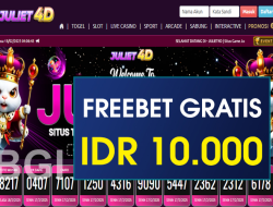 JULIET4D – FREEBET GRATIS TERBARU TANPA DEPOSIT RP 10.000