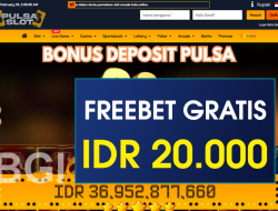 PULSASLOT – FREEBET GRATIS TERBARU TANPA DEPOSIT RP 20.000
