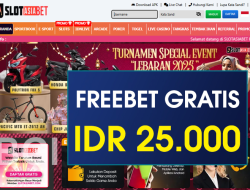 SLOTASIABET – FREEBET GRATIS TERBARU TANPA DEPOSIT RP 25.000