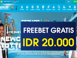 SERU88 – FREEBET GRATIS TERBARU TANPA DEPOSIT RP 20.000